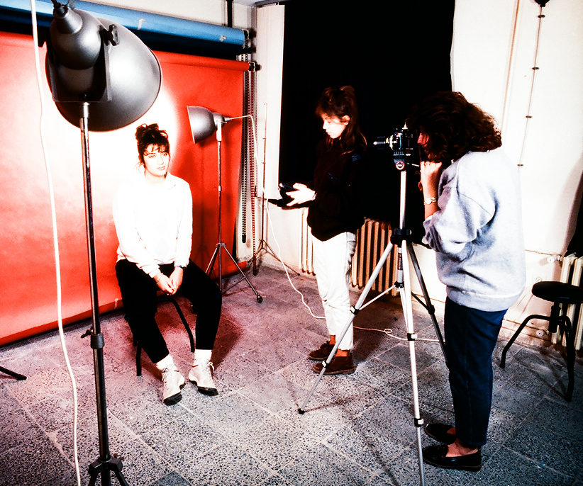Photography studio behind the scenes, FADA archive